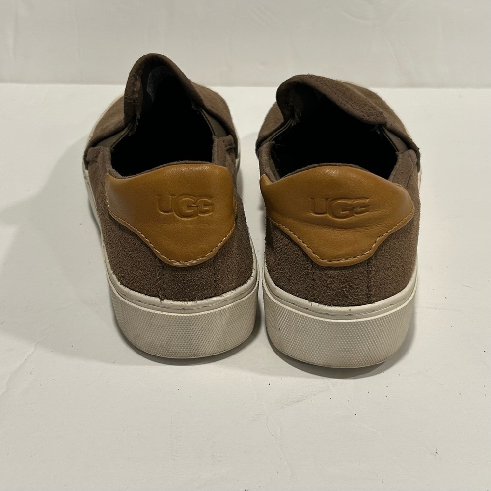 UGG Women's Cahlvan Platform Sneakers, Size 8, Chestnut Suede, 1121613 - Picture 4 of 11